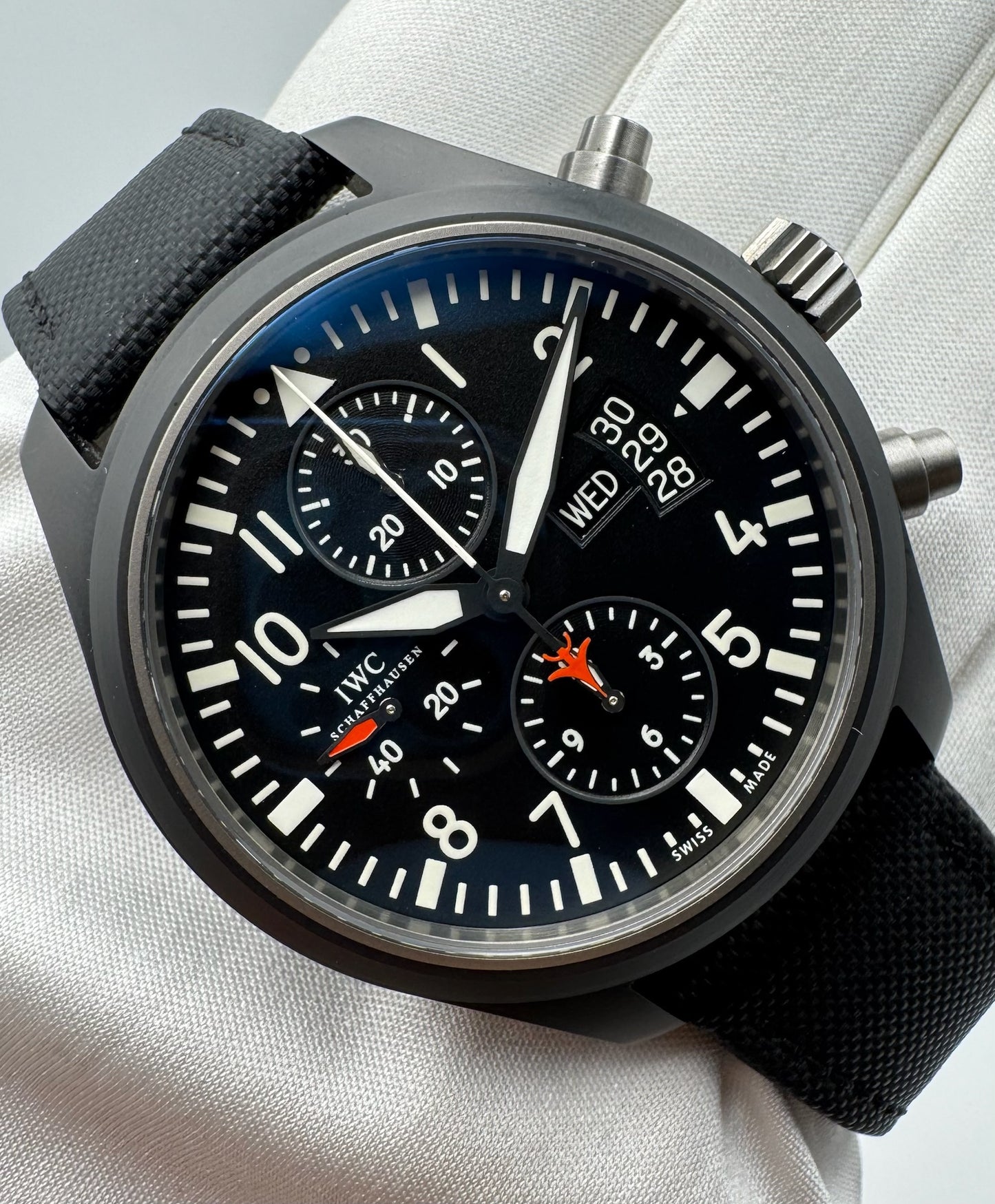 IWC Top Gun Ceramic Chronograph 44 (Full-Set)