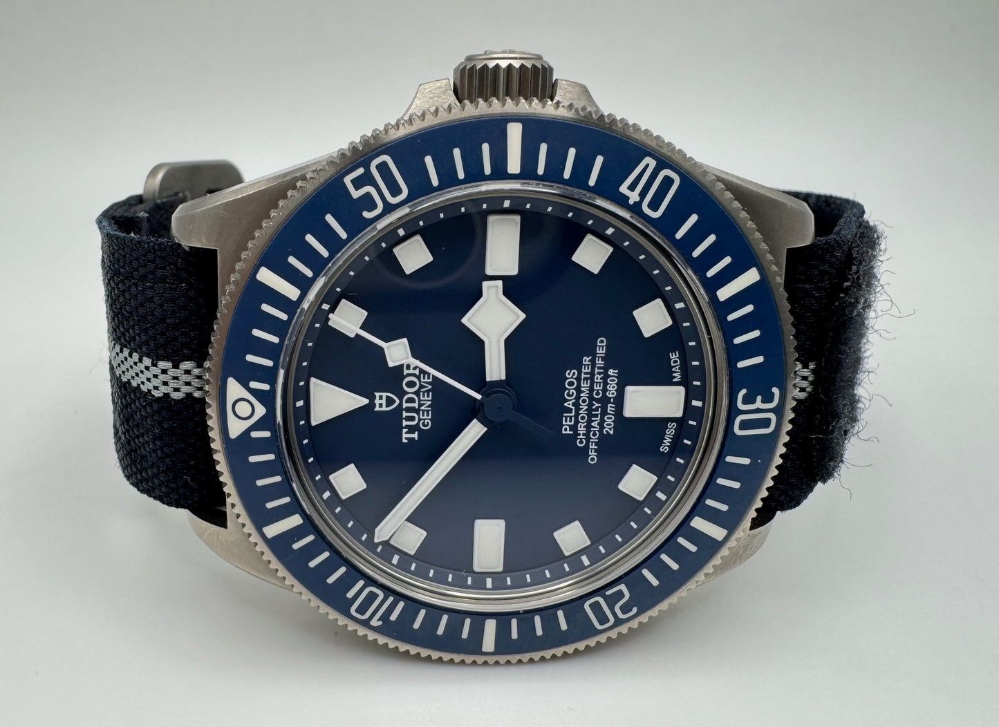 Tudor Pelagos Titanium Blue Dial 2022 (Full-Set/Unpolished)