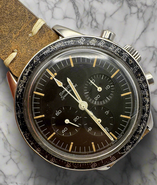 Omega Speedmaster “Ed White” Cal. 321 Tropical Dial Heavy Patina (Serviced)