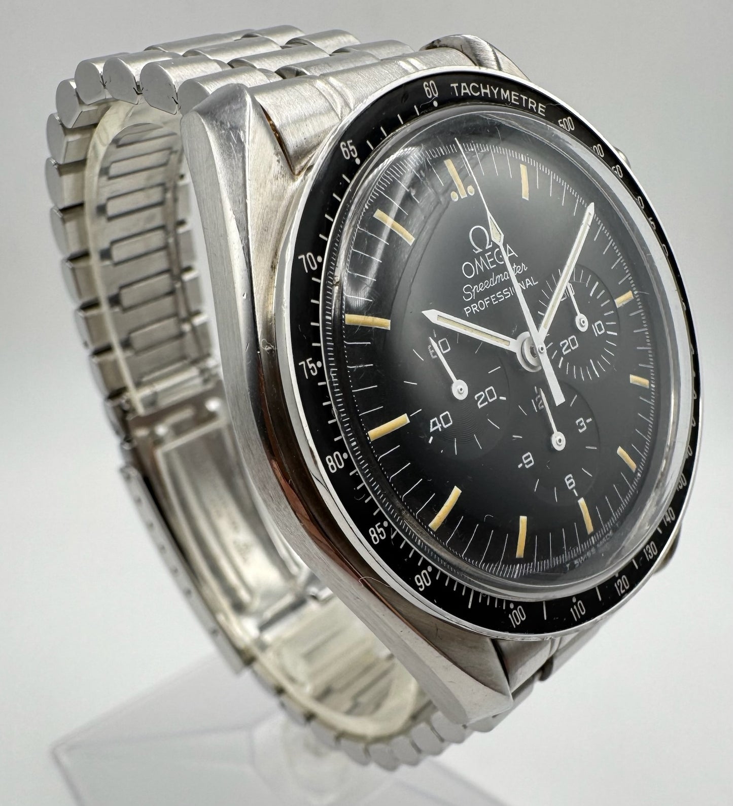 Omega Speedmaster Professional Moonwatch with Tritium Dial (Unpolished)