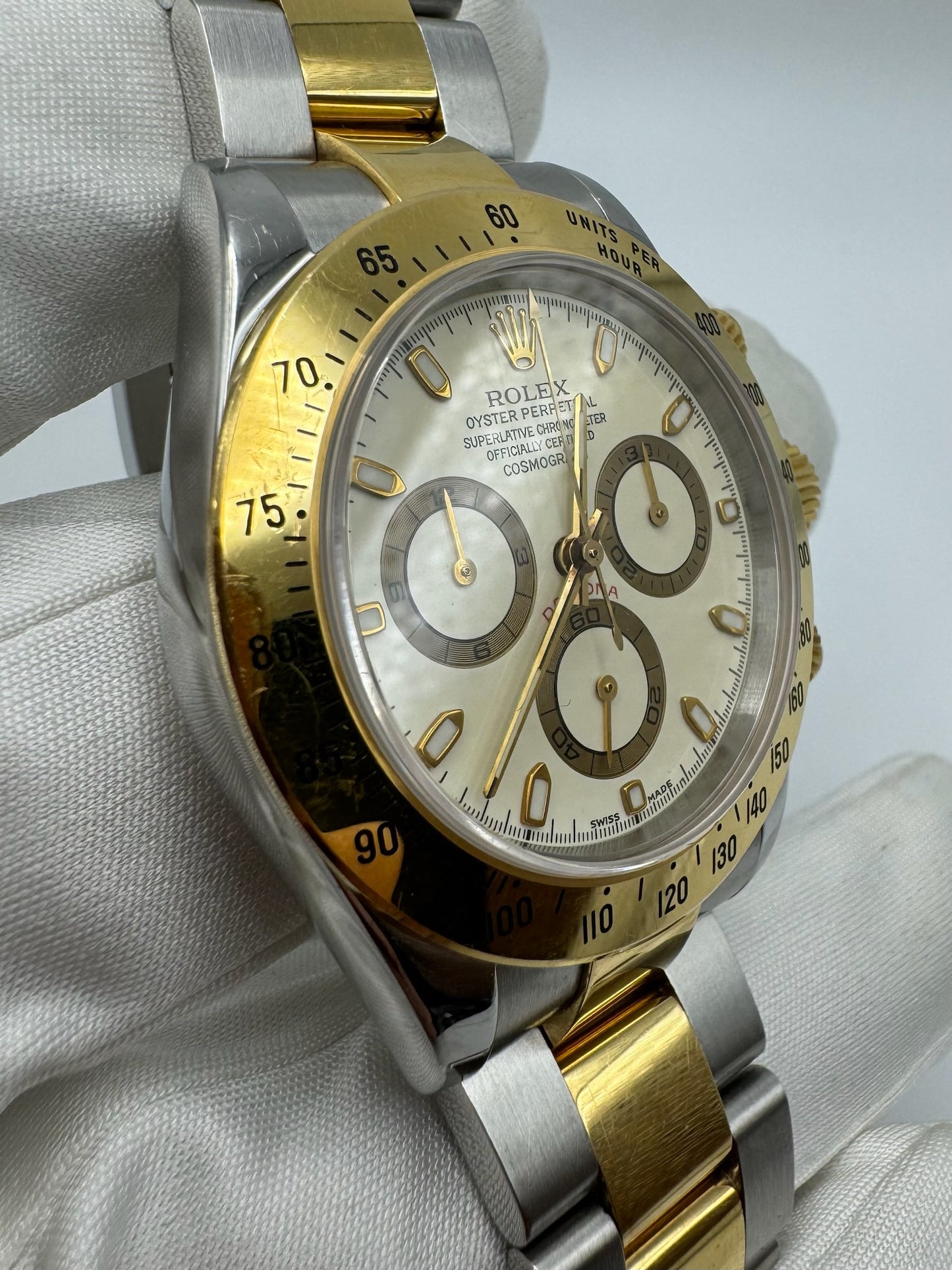 Rolex Daytona “UAE” Logo with Cream Lemon Dial (Full-Set)