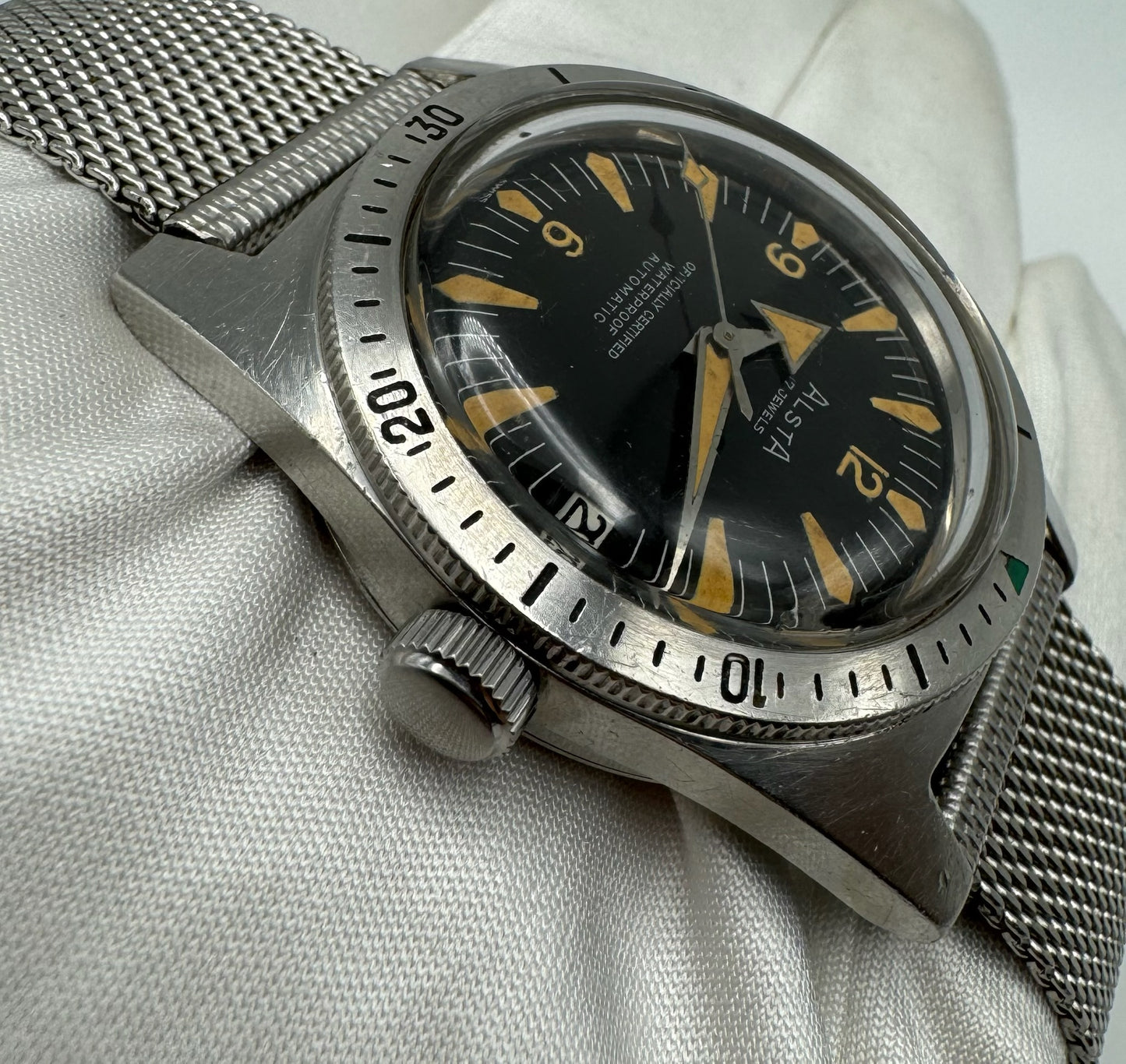 Alsta Vintage Deep Diver with Tritium Dial