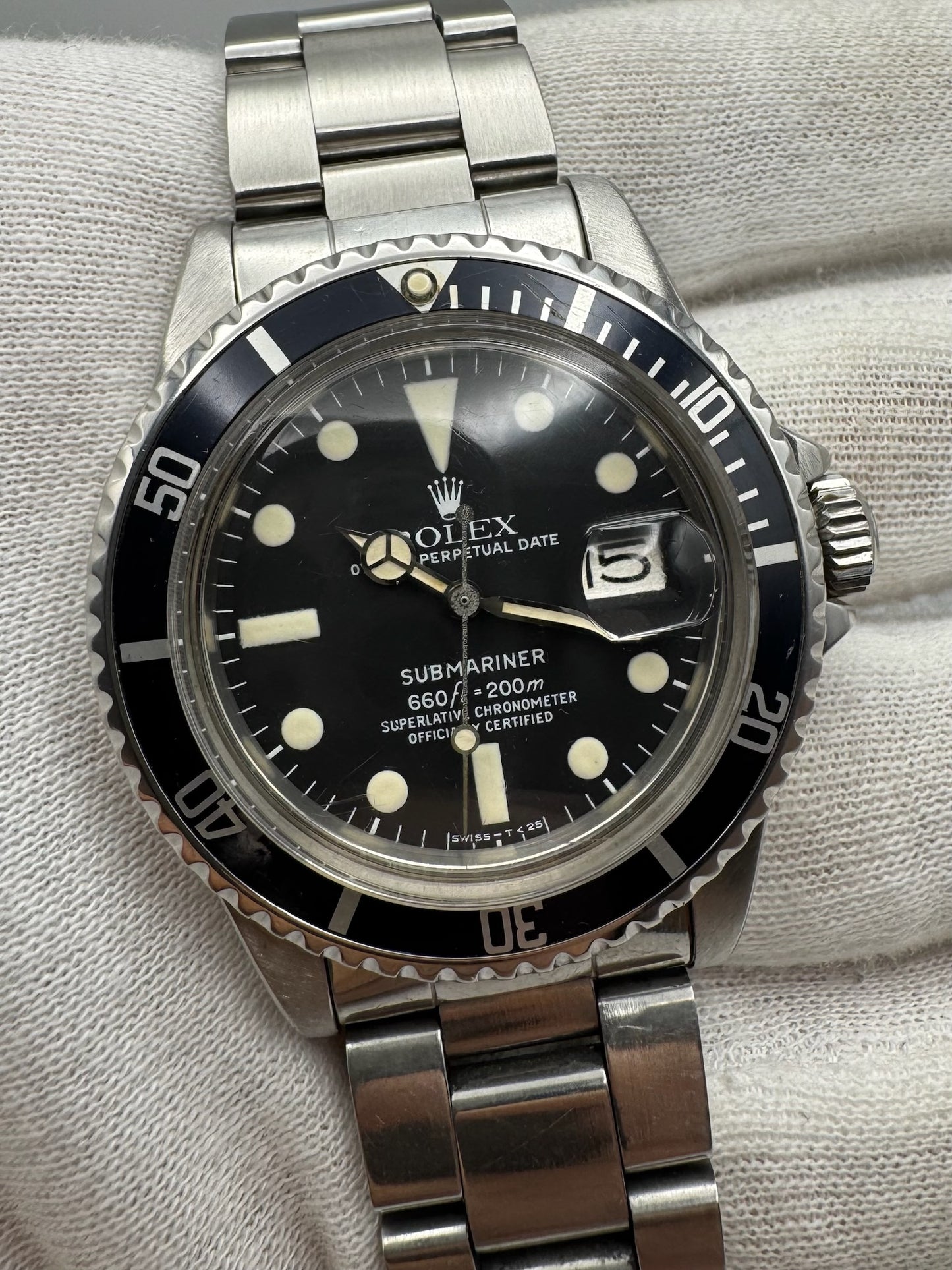 Rolex Submariner Date 1680 Full Steel MK2 1977