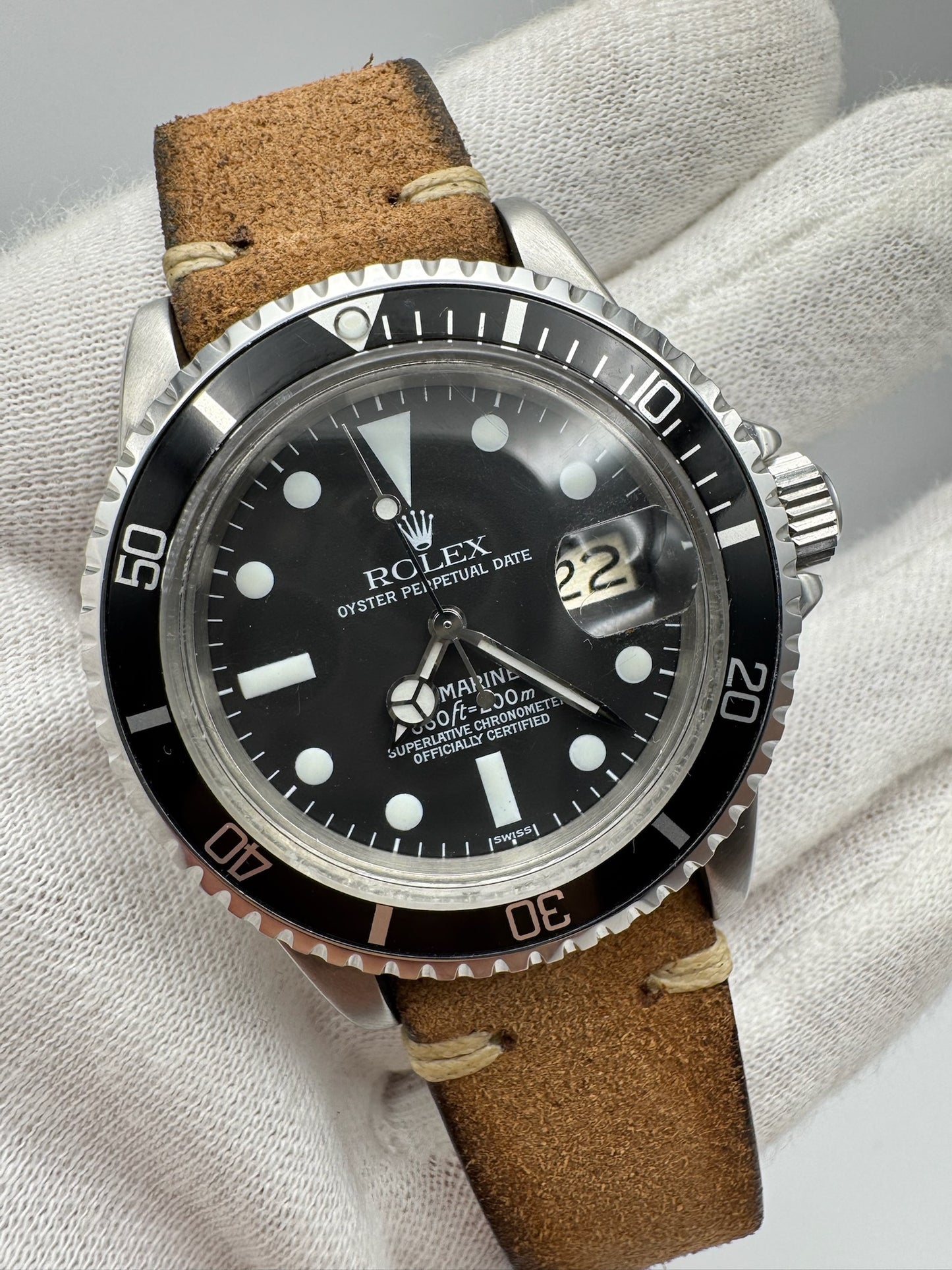 Rolex Submariner Date 1680 Steel Black Service Dial 1977