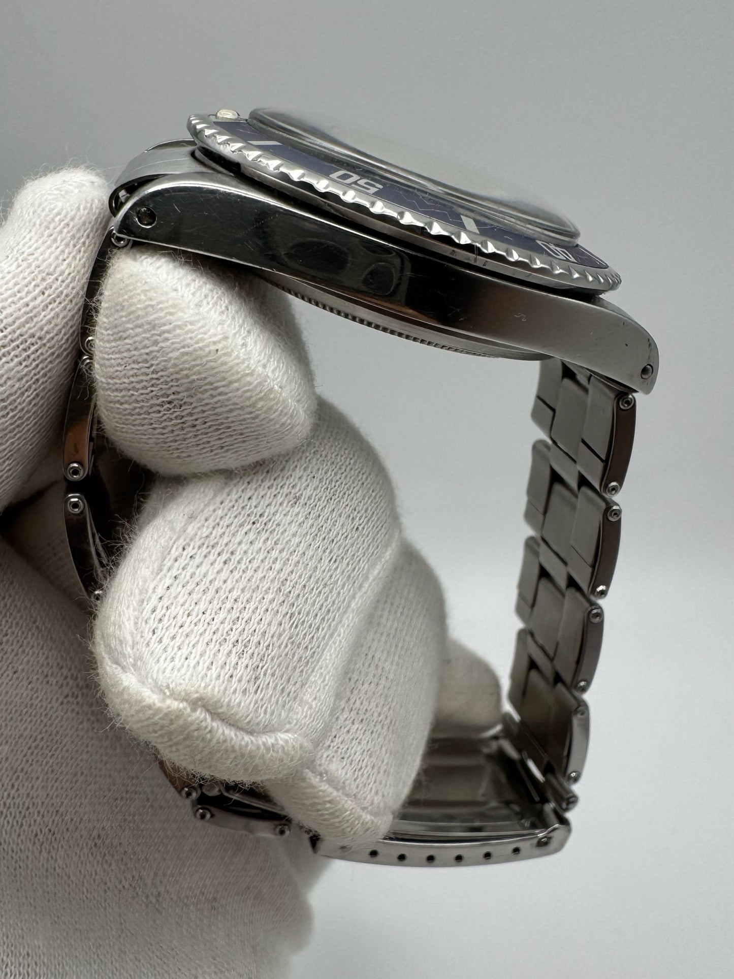 Rolex Submariner 5512 No Date Full Steel Pumpkin Patina Lavender Insert 1968 (Serviced)