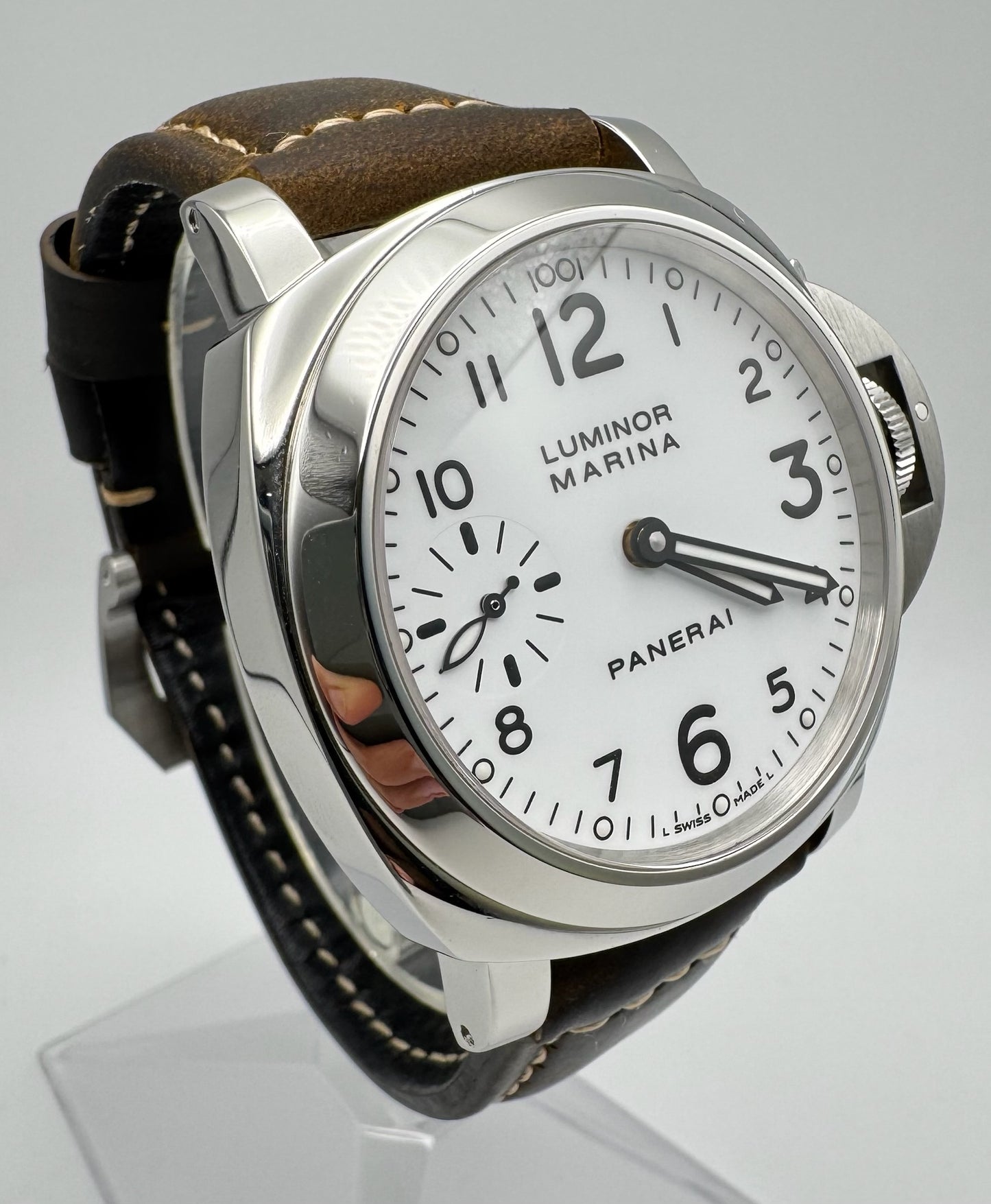 Panerai Luminor Marina 44 PAM113 White Dial 2011 (Full-Set/Mint)