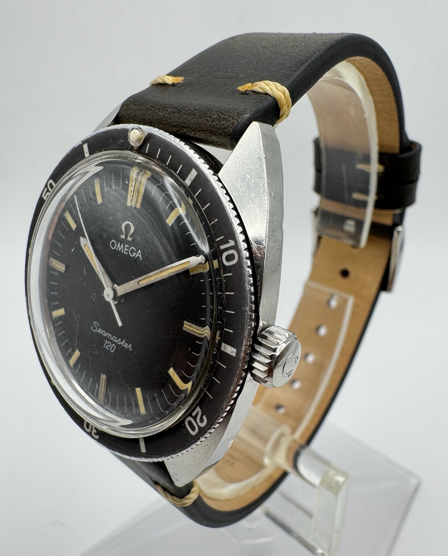 Omega Seamaster 120 Manual Winding Patina 1968 (Papers/Unpolished)