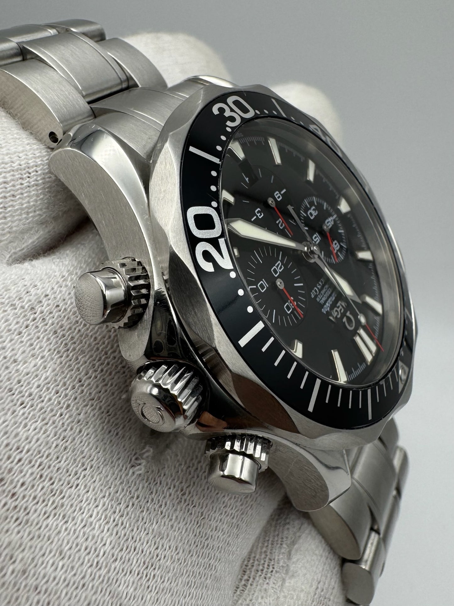 Omega Seamaster Diver 300M America’s Cup Chronograph Steel (Mint/Special Edition)