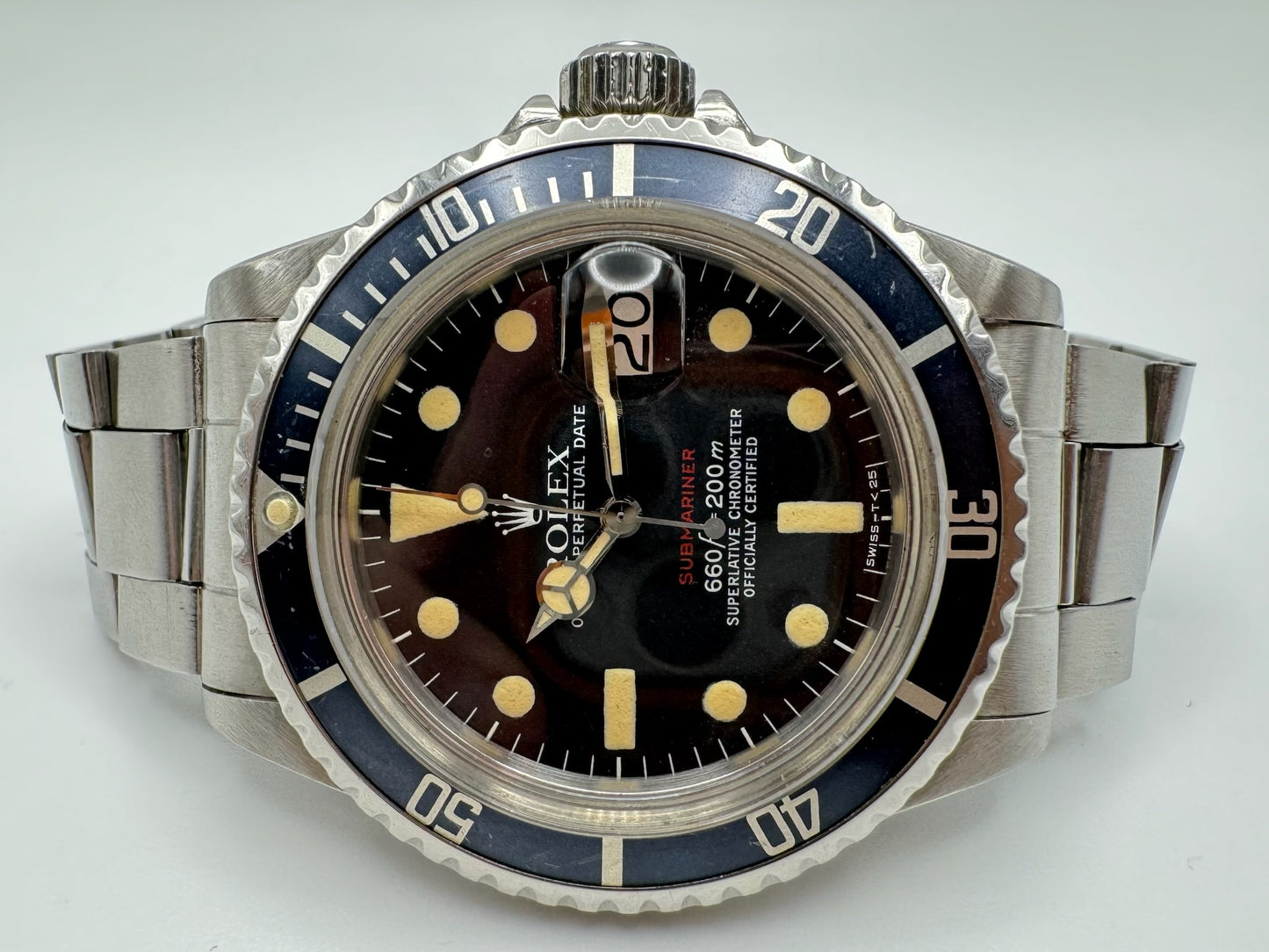 Rolex Submariner 1680 Red Mark VI Stunning Patina