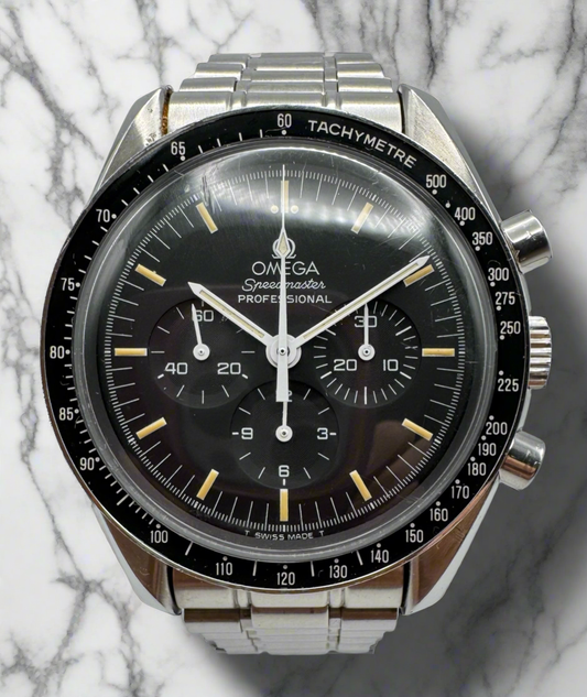 Omega Speedmaster Professional Moonwatch with Tritium Dial (Unpolished)