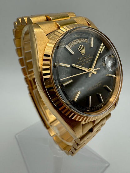 Rolex Day-Date 1803 18K Rose Gold with Brown Dial (Full-Set)