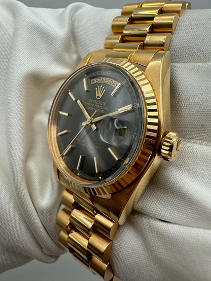 Rolex Day-Date 1803 18K Rose Gold with Brown Dial (Full-Set)