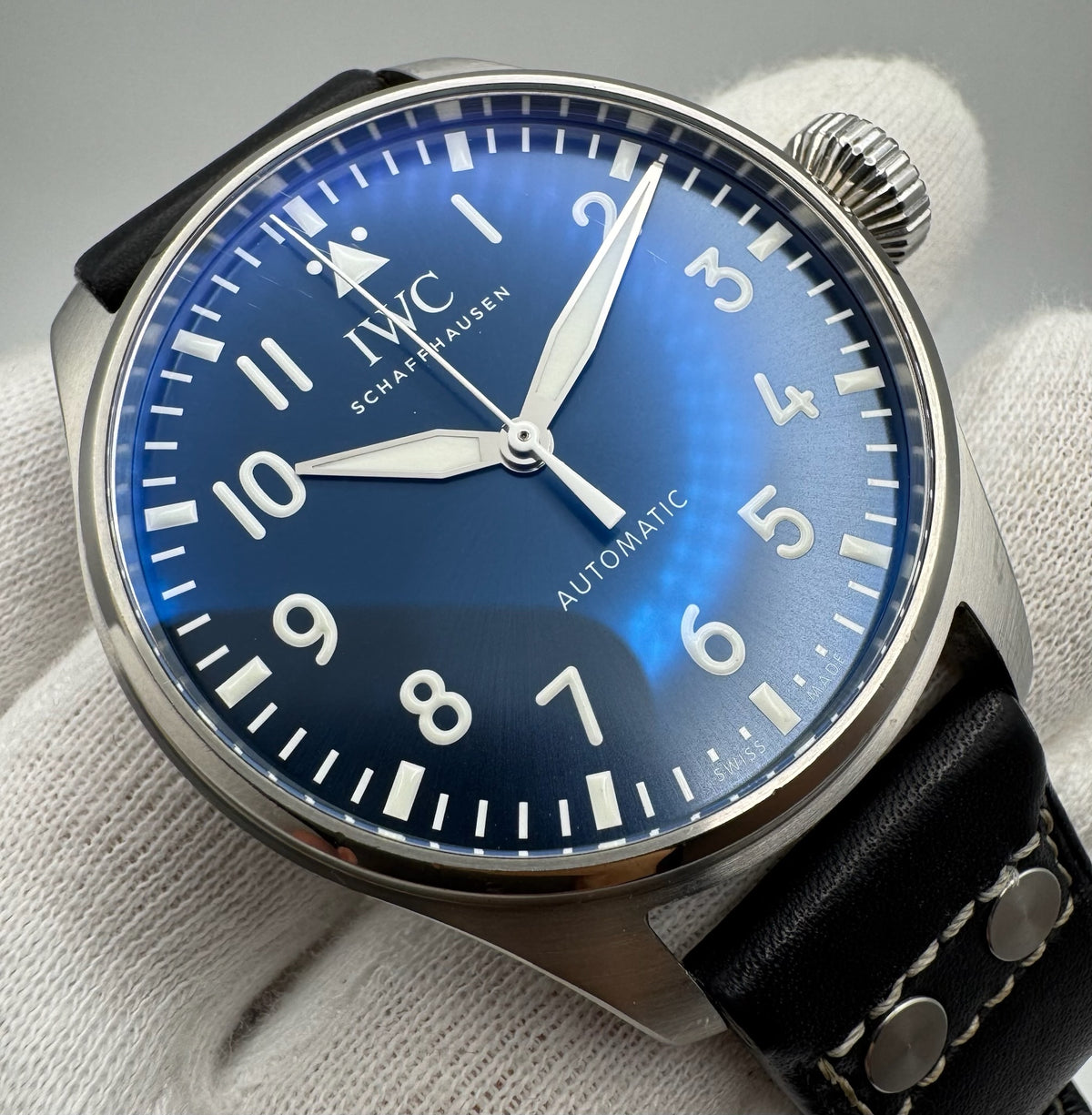 IWC Big Pilot IW329303 43mm Petit Prince Blue Dial 2022 (Full-Set/Unpolished)