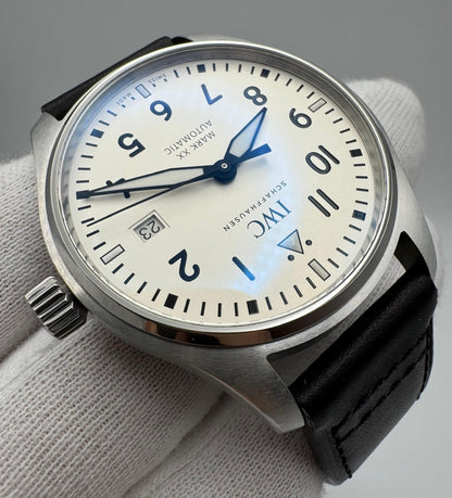 IWC Pilot Mark XX 40 White Dial 5 Days Power Reserve 2024 (Full-Set)