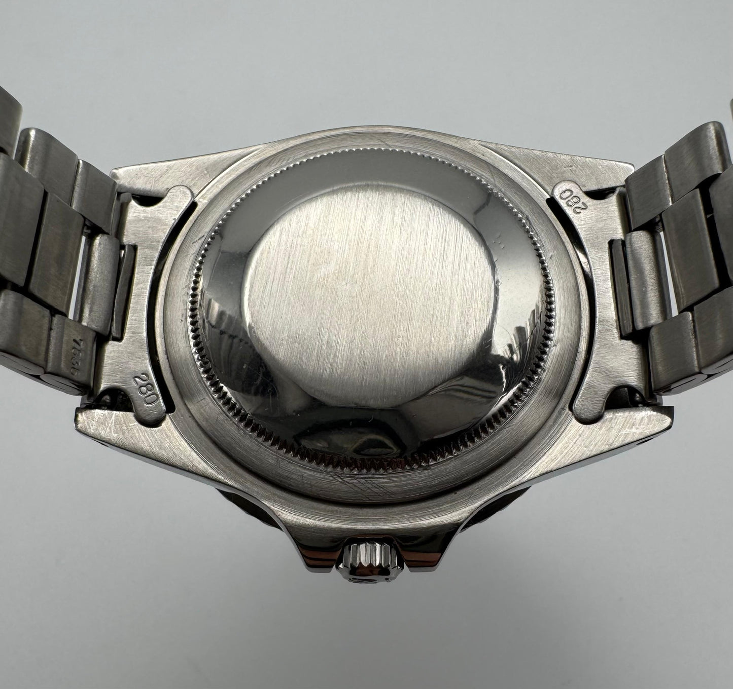 Rolex GMT-Master 1675 MK1 Long E Yellow Patina Red Back Faded Pepsi Insert 1970 (Serviced)