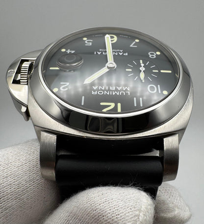 Panerai Luminor Marina Automatic PAM 00164 Black Arabic Dial 2010 (Full-Set/Unpolished)