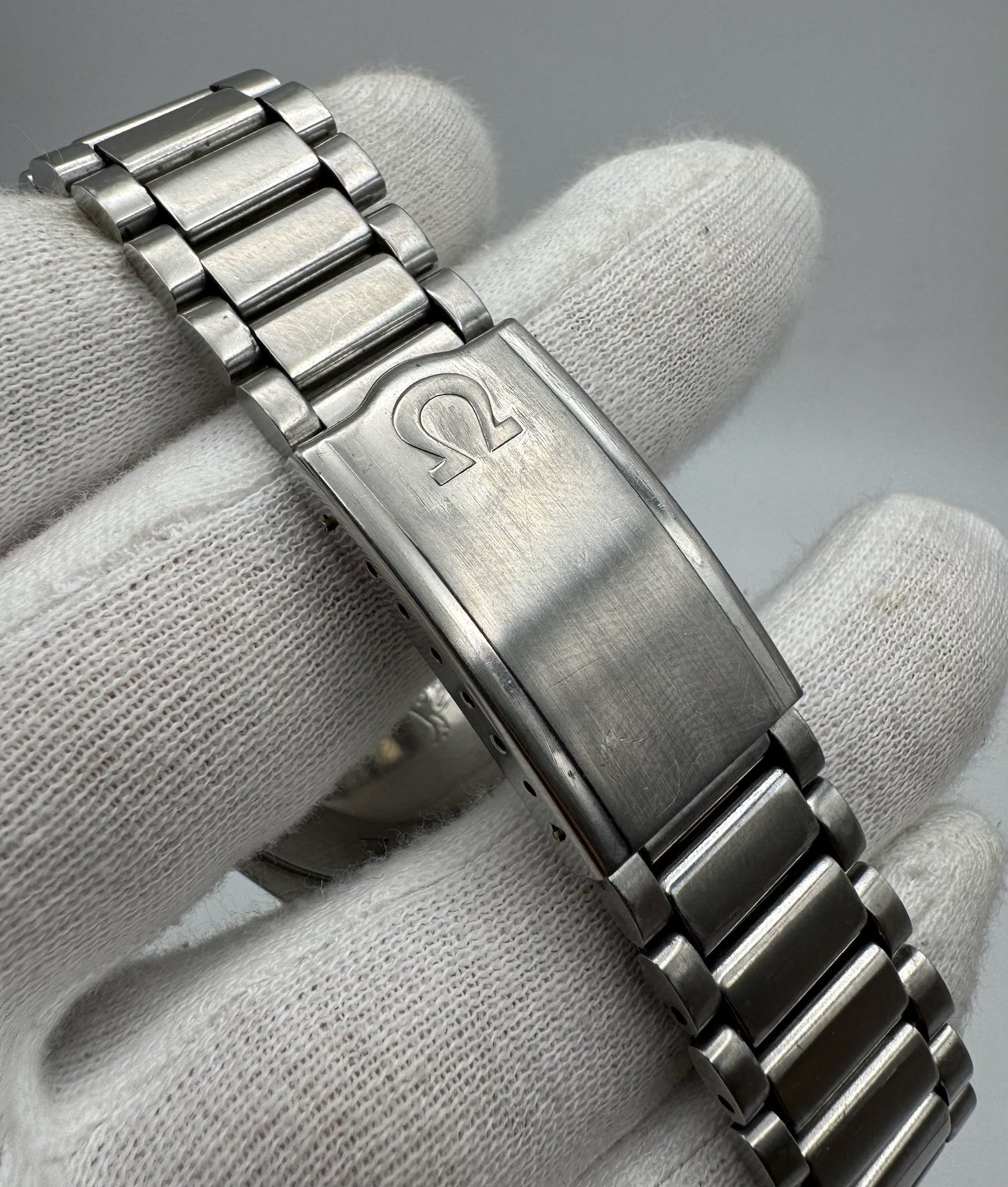 Omega Speedmaster Professional Moonwatch 145.022 Step Dial Pumpkin Patina Faded Bezel 1969 (Serviced)