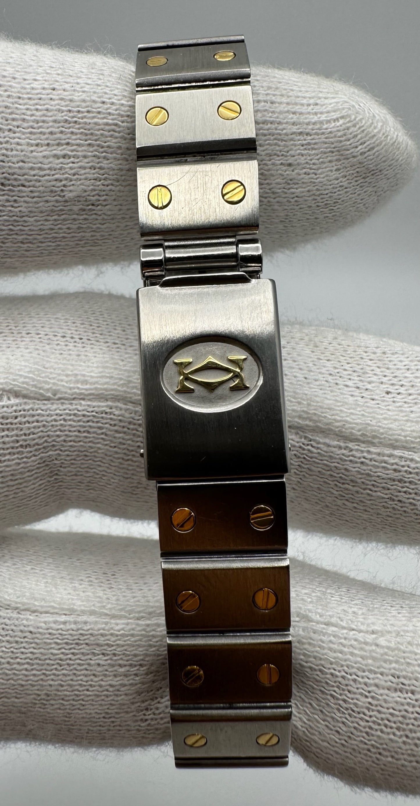 Cartier Santos 0907 Octagon 2 Tone Ghost Dial 1980 (Serviced)