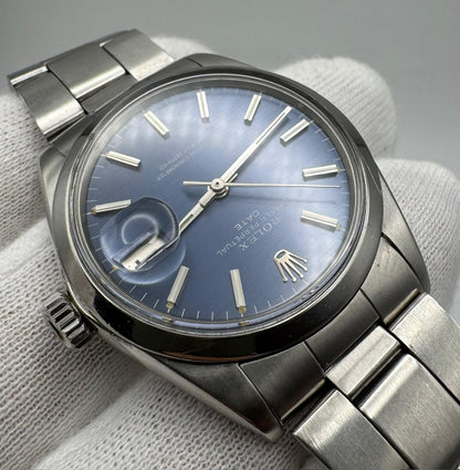 Rolex Oyster Perpetual Date Blue Dial 1967 (Serviced)