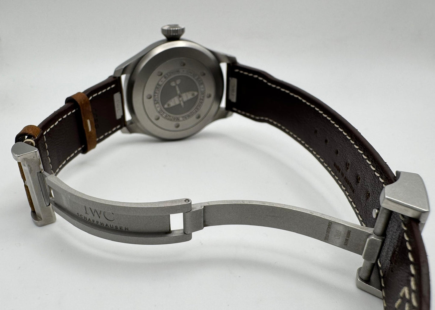 IWC Big Pilot Spitfire 43 Titanium Black Dial 2023 (Full-Set/Mint)