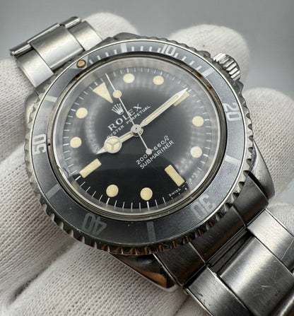 Rolex Submariner (No Date) 5513 "Meters First" Long 5 Ghost Bezel 1969 (Full-Set)