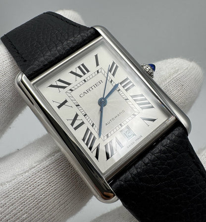 Cartier Tank Must XL WSTA0040 Silver Dial 2022 (Full-Set/Mint)