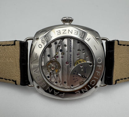 Panerai Radiomir 8 Days PAM190 JLC Movement Black Dial 2006 (Full-Set)