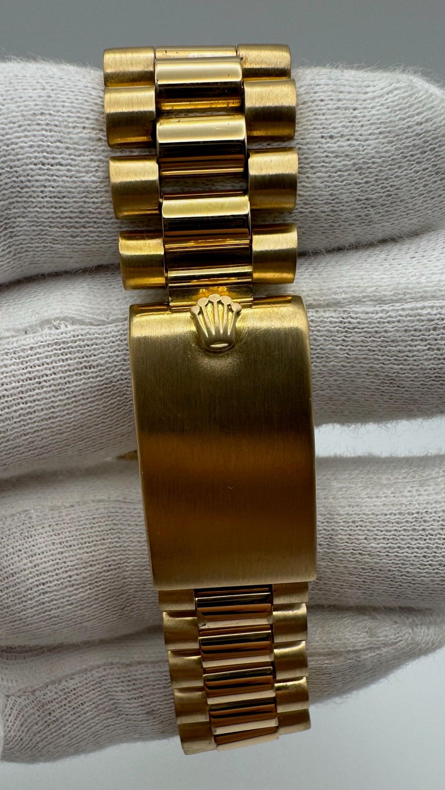 Rolex Day-Date 36 1803 Full Gold 18K Rare Blue Dial 1970 (Full-Set/Serviced)