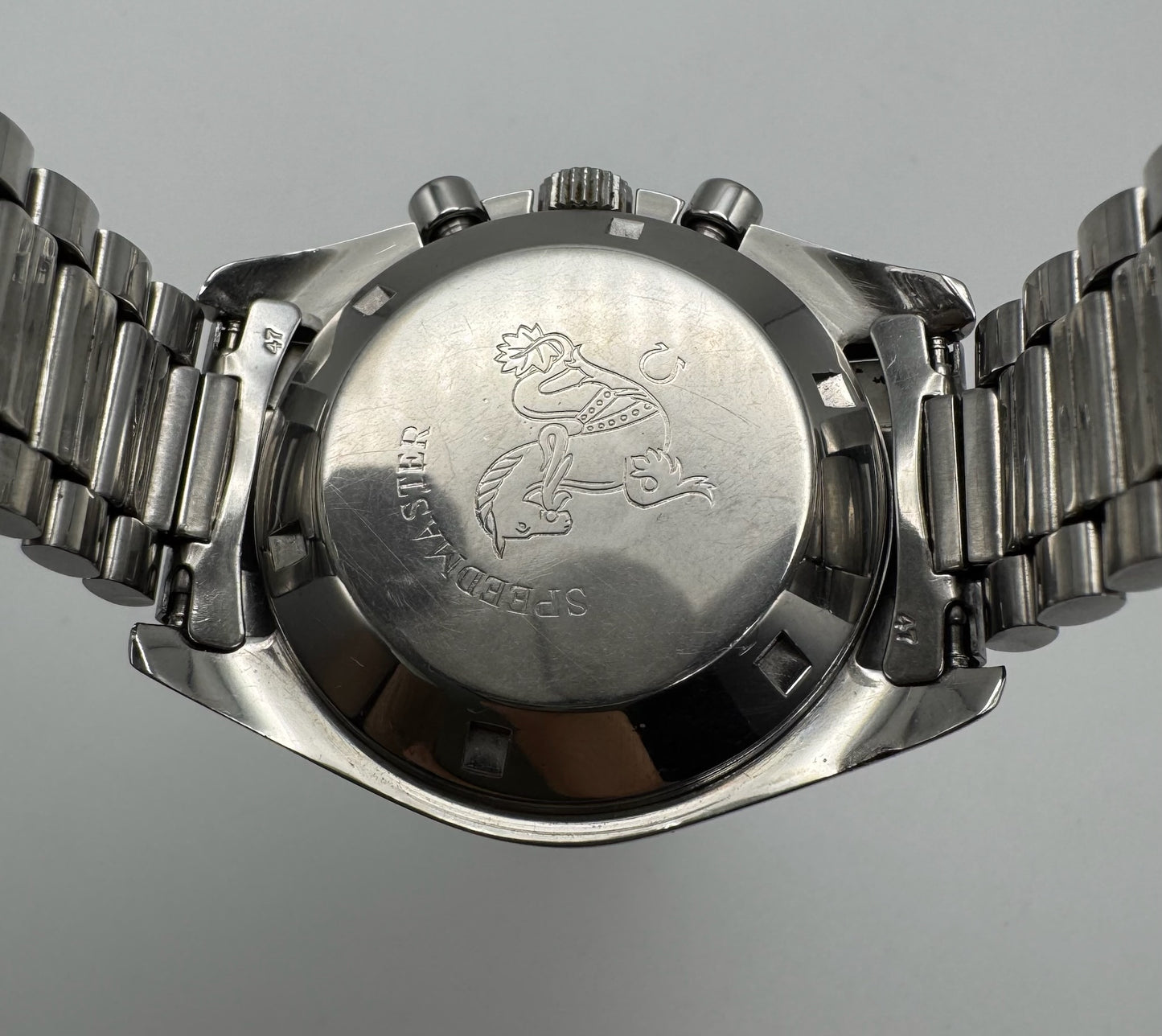 Omega Speedmaster Professional Moonwatch 145.022 Step Dial Pumpkin Patina Faded Bezel 1969 (Serviced)