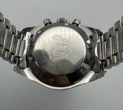 Omega Speedmaster Professional Moonwatch 145.022 Step Dial Pumpkin Patina Faded Bezel 1969 (Serviced)