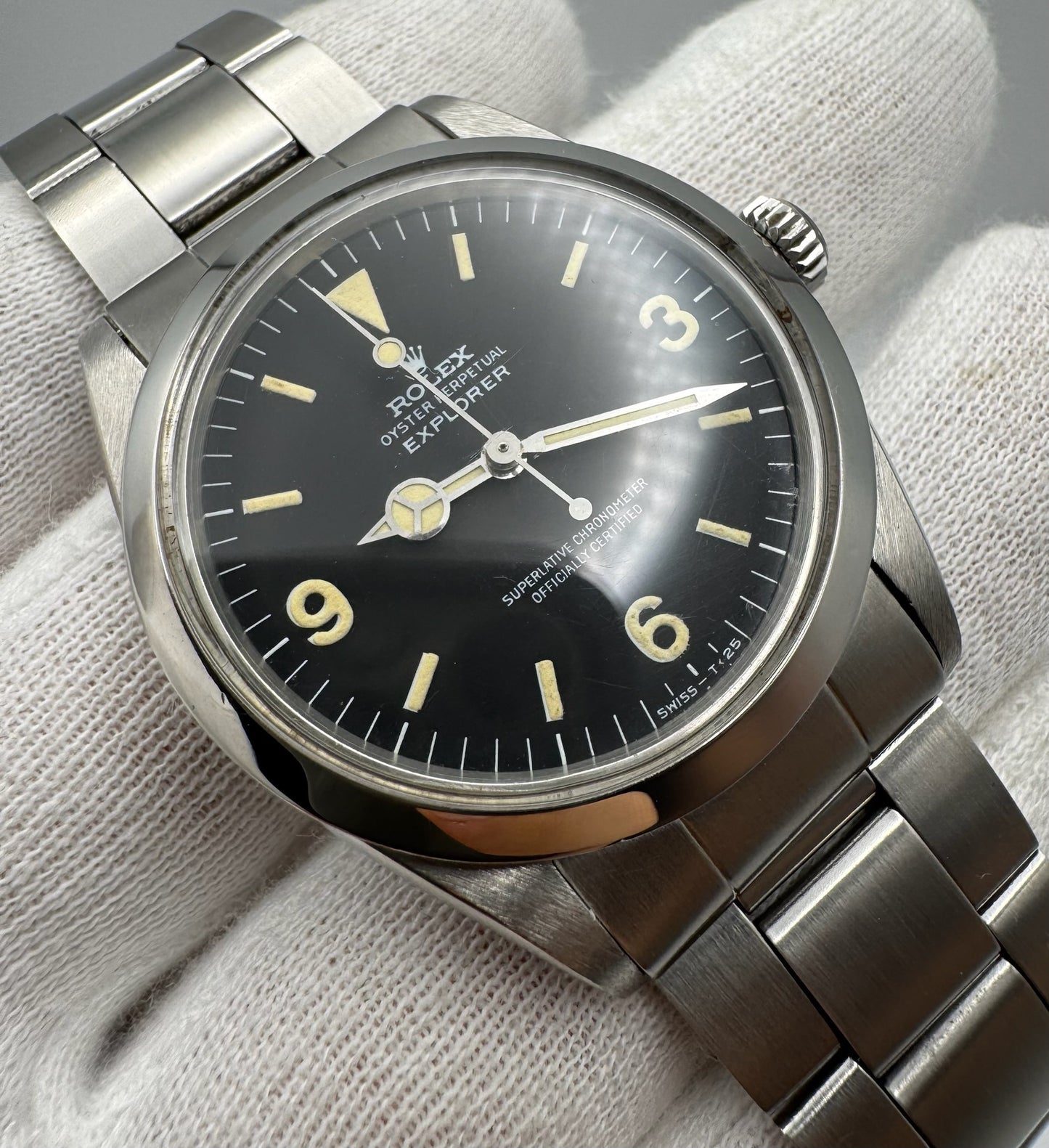 Rolex Explorer 1016 MK1 Frog Foot Matte Dial 1969 (Full-Set/Serviced)