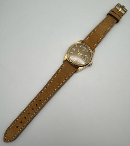 Rolex Day-Date 36 1803 OEM Ghost Diamond Dial 1976 Very Rare (Serviced)