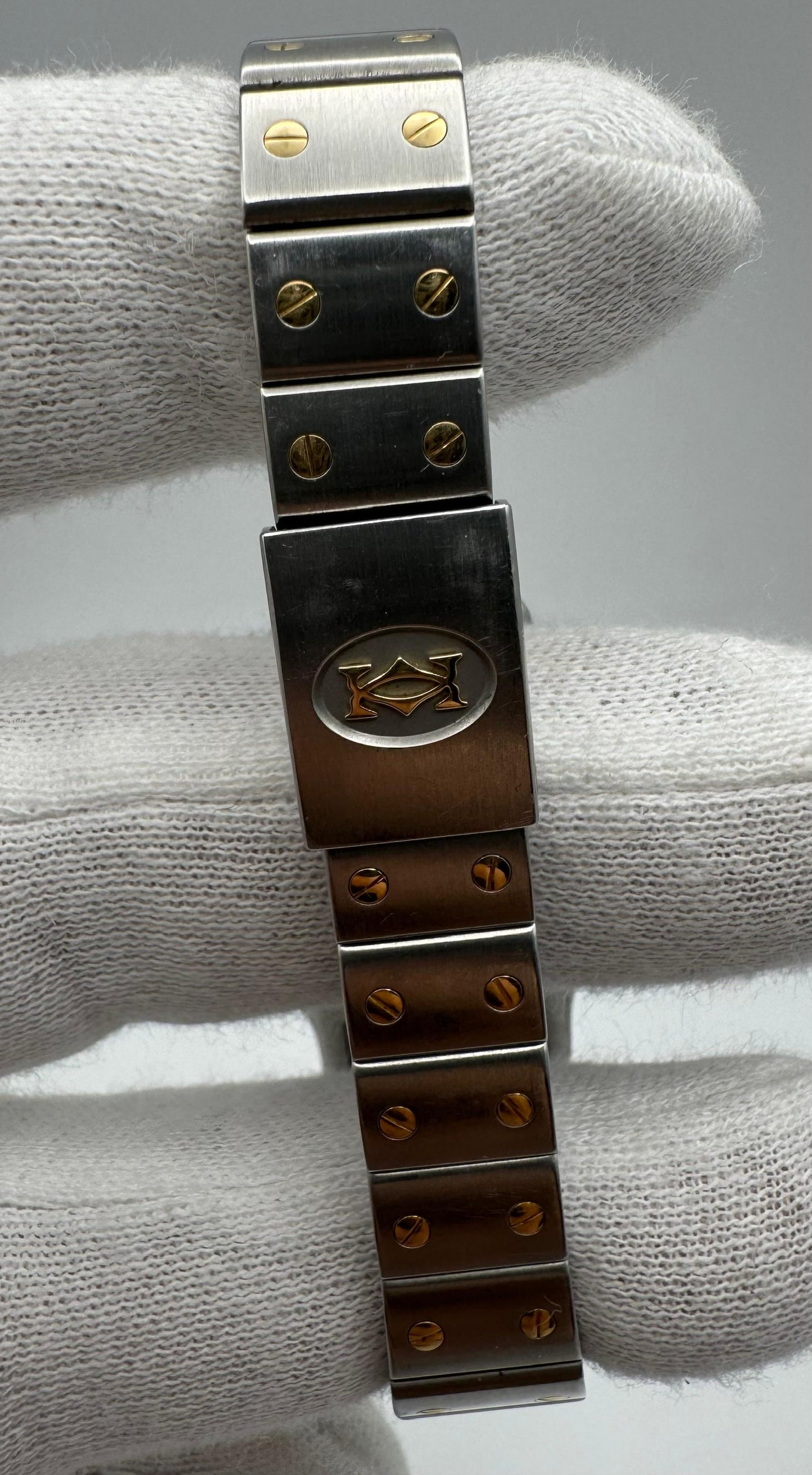 Cartier Santos Galbée Two-Tone Moonphase/Date 24x32mm Quartz 1998 (Unpolished)