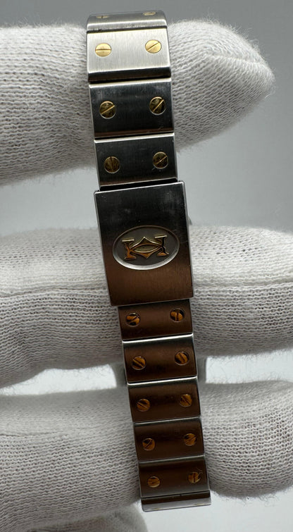 Cartier Santos Galbée Two-Tone Moonphase/Date 24x32mm Quartz 1998 (Unpolished)