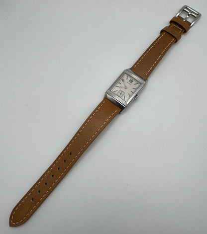 Jaeger-LeCoultre Reverso Vintage Steel Silver Dial First Generation Rare 1929 (Unpolished/Serviced)