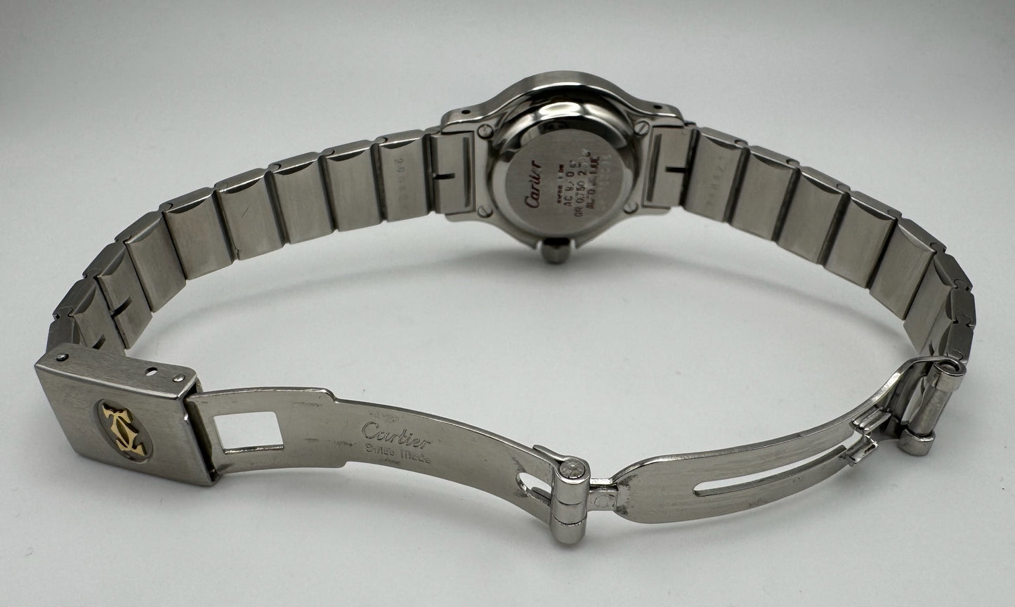 Cartier Santos 0907 Octagon 2 Tone Ghost Dial 1980 (Serviced)