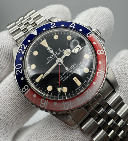 Rolex GMT-Master 1675 MK5 Pepsi Jubilee 1978 (Serviced)