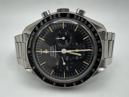 Omega Speedmaster Professional Moonwatch 105.012 Pumpkin Patina Step Dial Cal. 321 1965 (Unpolished)