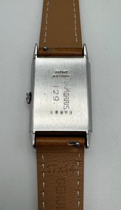 Jaeger-LeCoultre Reverso Vintage Steel Silver Dial First Generation Rare 1929 (Unpolished/Serviced)