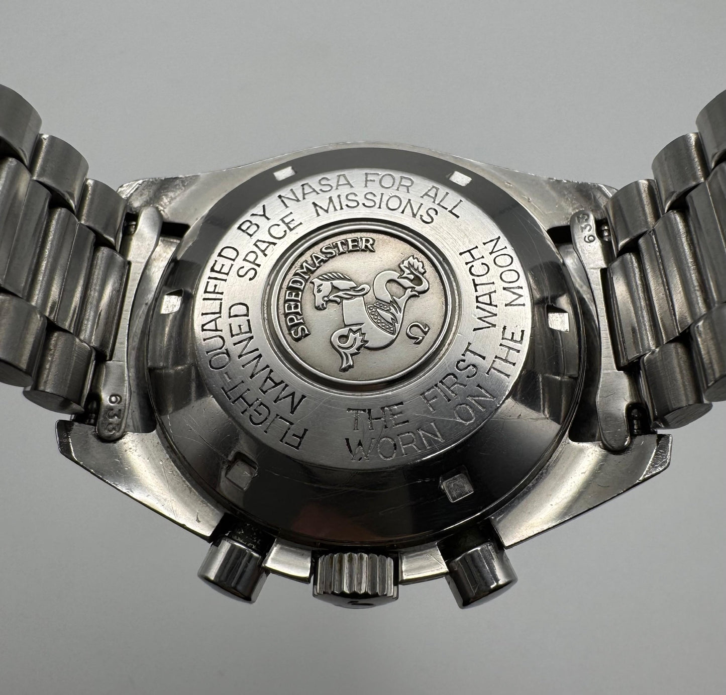 Omega Speedmaster Professional Moonwatch Yellow Patina 1974 (Unpolished)