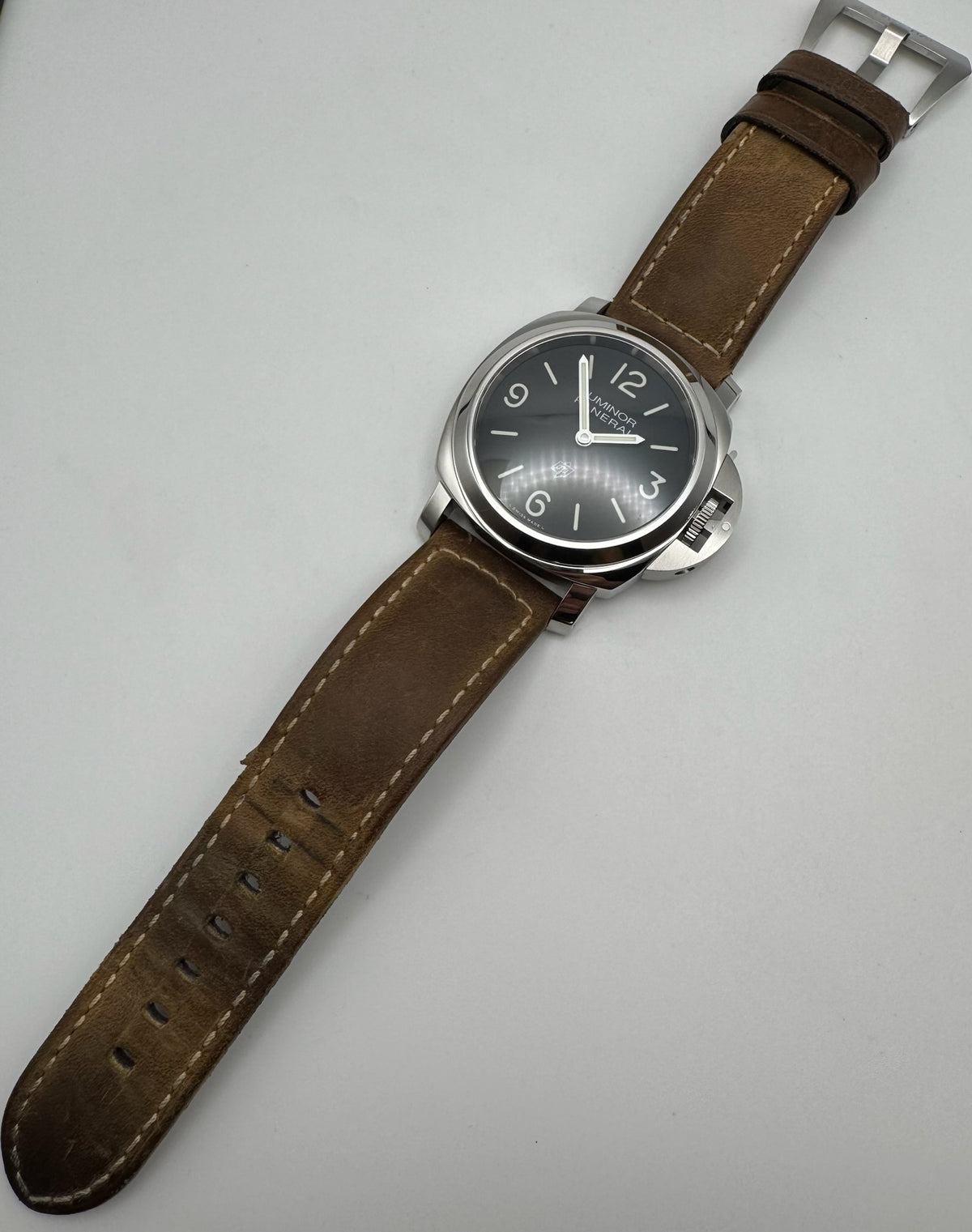 Panerai Luminor Base Logo PAM 01086 Black Dial 2026 (Full-Set/Unpolished)