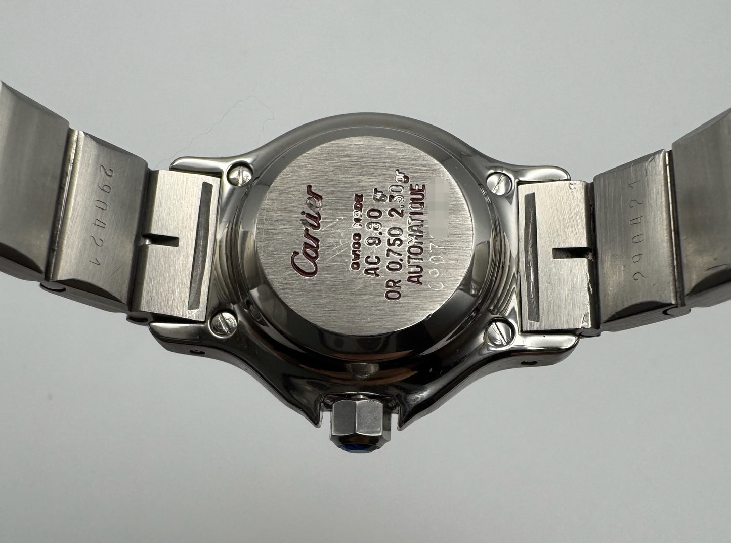 Cartier Santos 0907 Octagon 2 Tone Ghost Dial 1980 (Serviced)