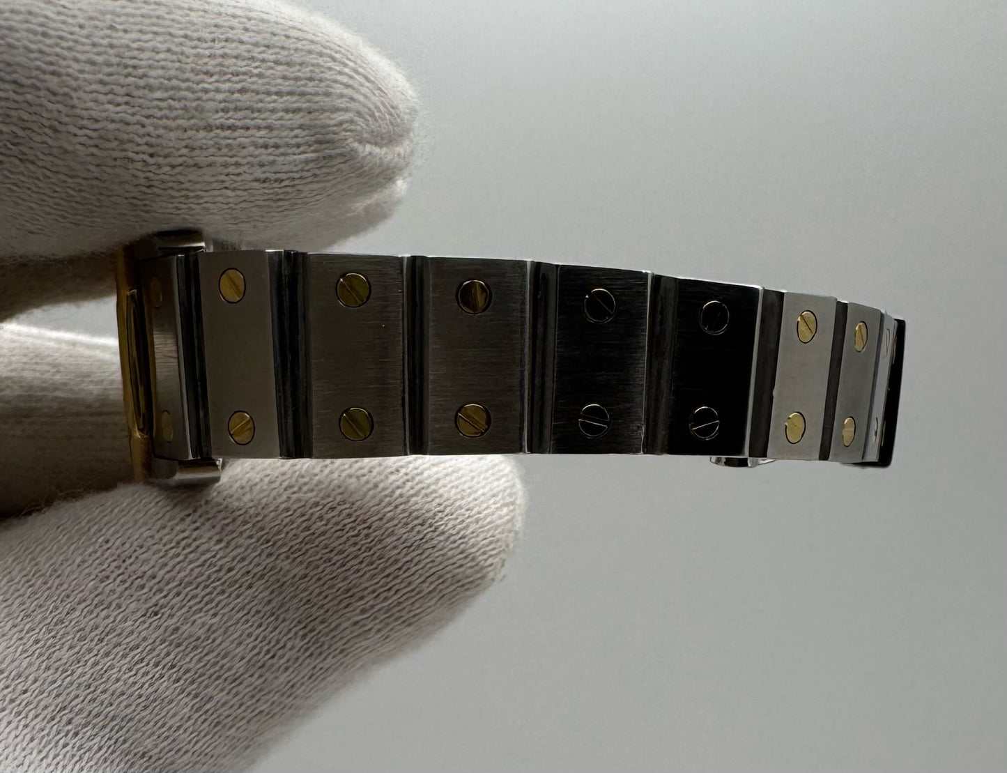 Cartier Santos 0907 Octagon 2 Tone Ghost Dial 1980 (Serviced)