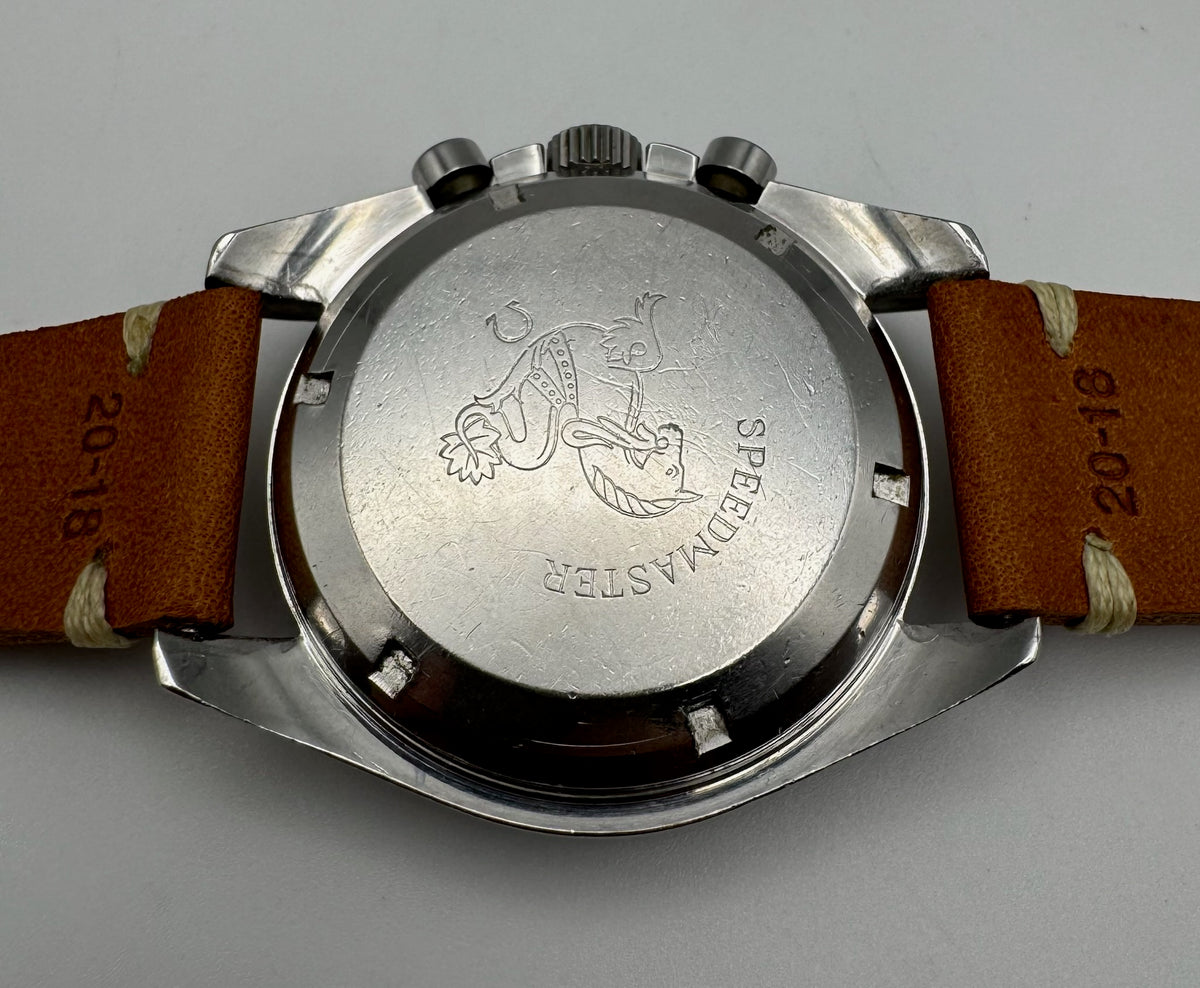 Omega Speedmaster Professional Moonwatch 105.012-65 Cal. 321 DON Bezel Pumpkin Patina 1965 (Unpolished/Serviced)