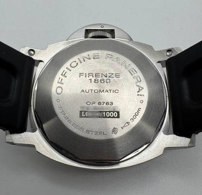 Panerai Luminor Marina Automatic PAM 00164 Black Arabic Dial 2010 (Full-Set/Unpolished)