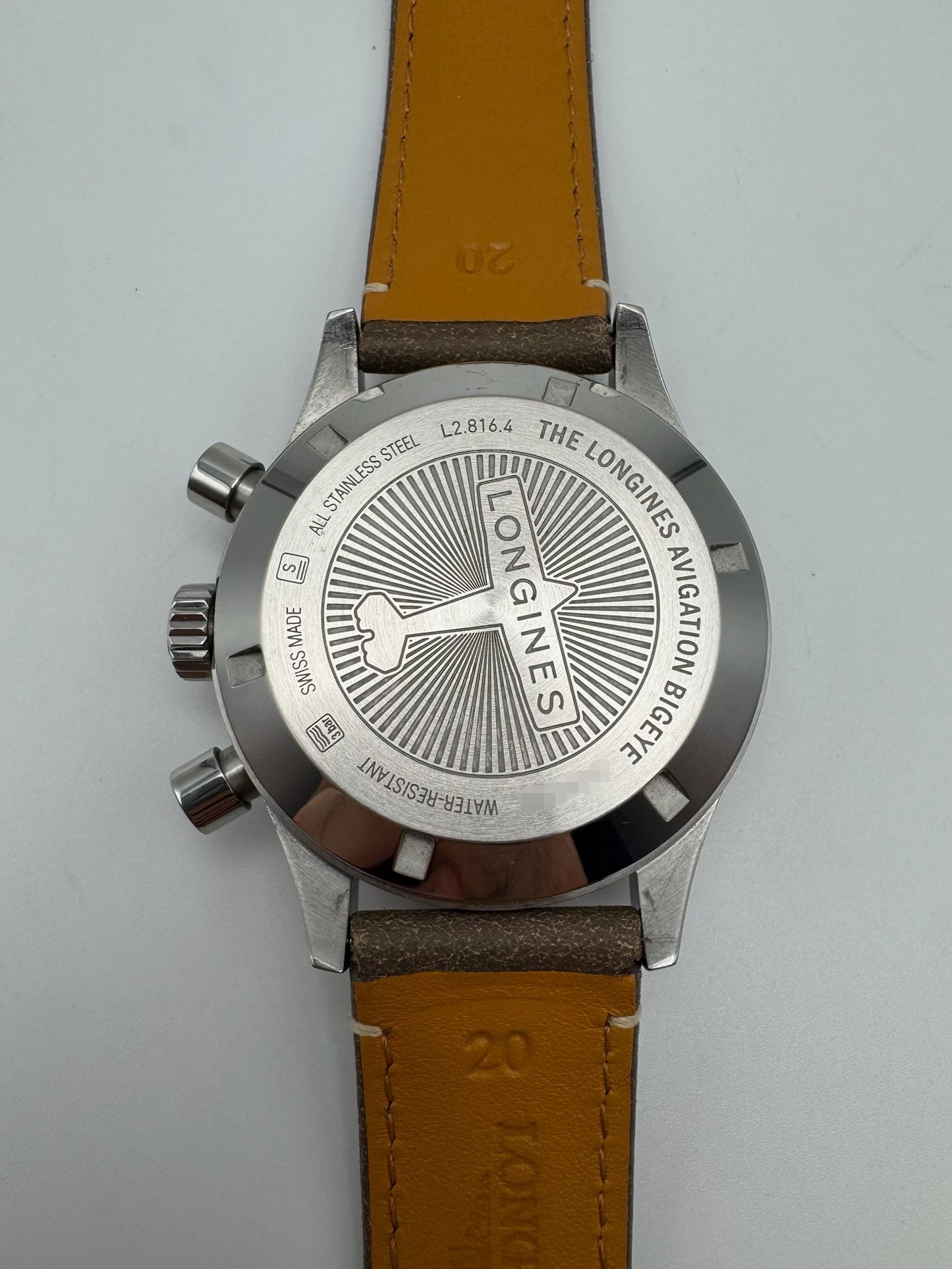 Longines Avigation Big Eye Chronograph Steel Automatic 2022 (Full-Set/Unpolished)