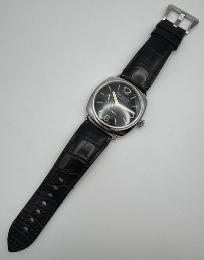 Panerai Radiomir 8 Days PAM190 JLC Movement Black Dial 2006 (Full-Set)