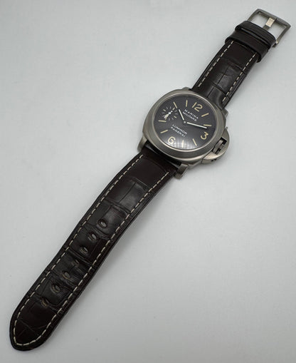 Panerai Luminor Marina Militare PAM00036 Titanium Tobacco Tritium Dial 2000 (Full-Set)