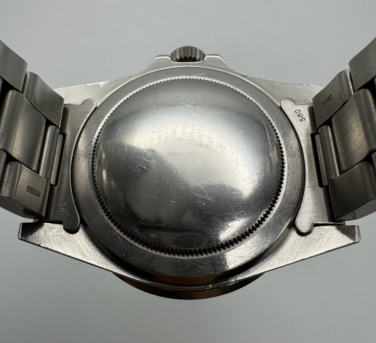 Rolex Submariner (No Date) 5513 Maxi Dial Yellow Patina 1982 (Full-Set/Unpolished/Serviced)