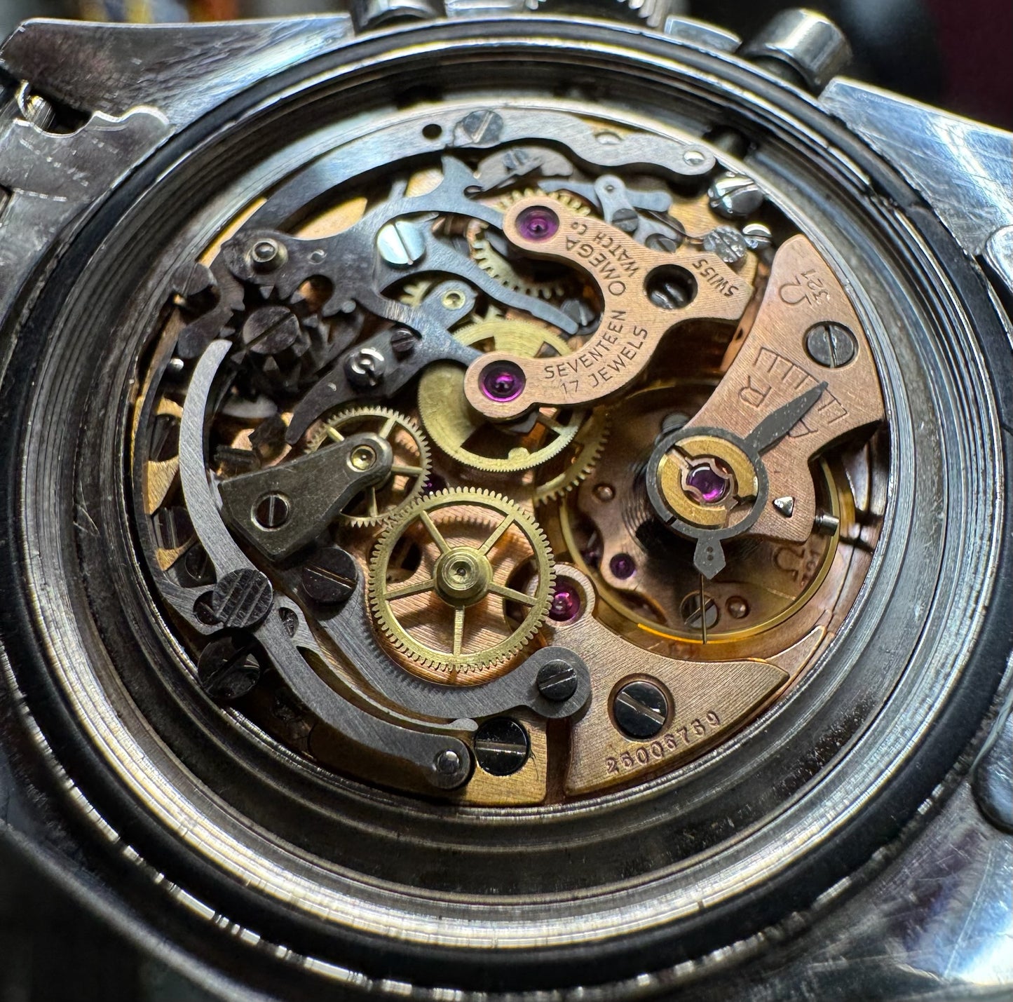 Omega Speedmaster Professional Moonwatch 145.012 Pumpkin Patina 1968